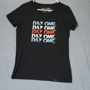 Day One tee shirt. Size large